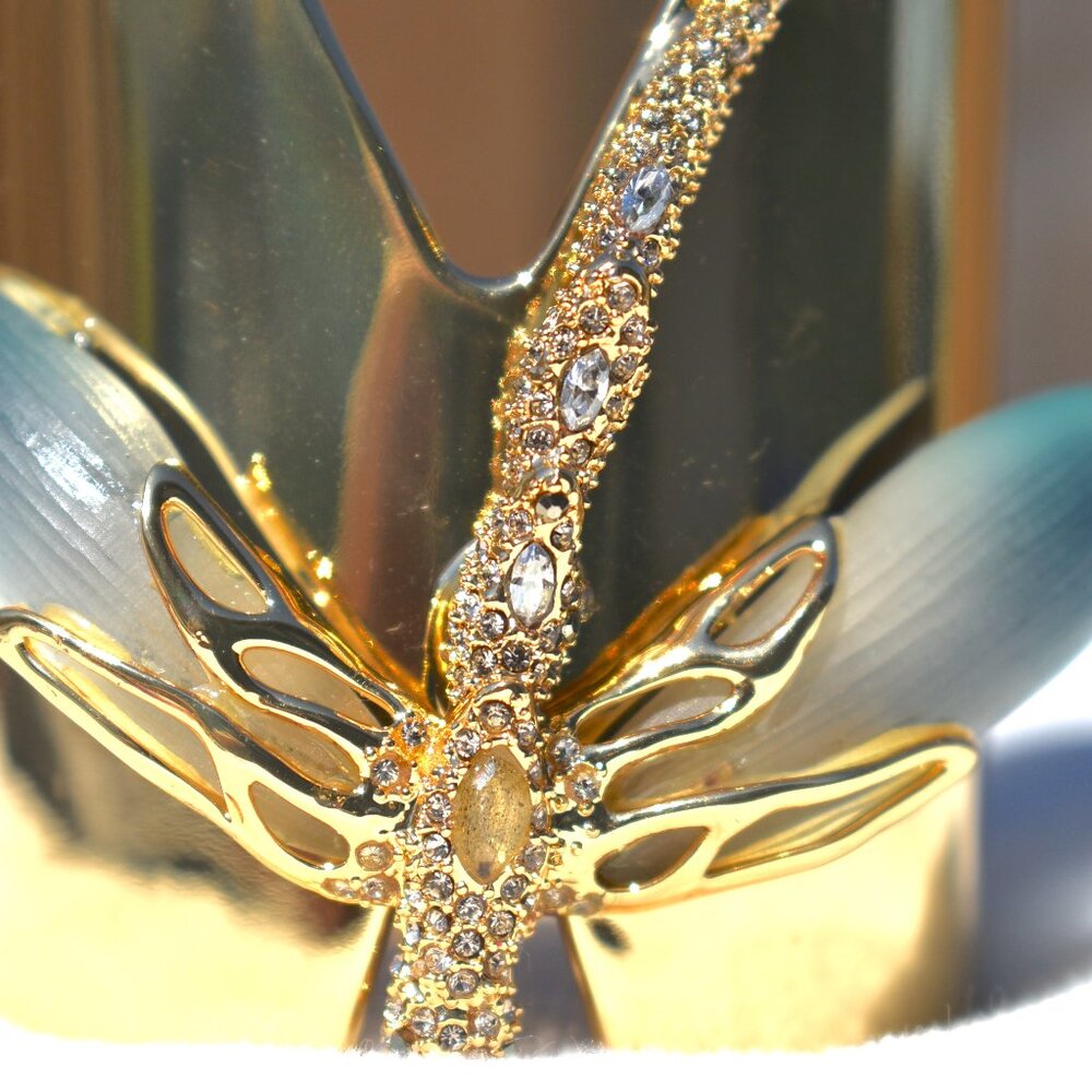Alexis Bittar | Neo Boho Dragonfly Cuff Bracelet - Picture 9 of 12